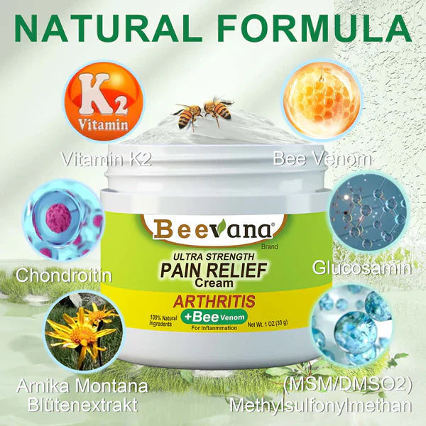 Beevana™ Crema de veneno de abeja Multifuncional - 2×1 PAGA 1 Y RECIBE 2